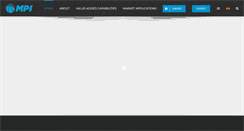 Desktop Screenshot of mpiproducts.com